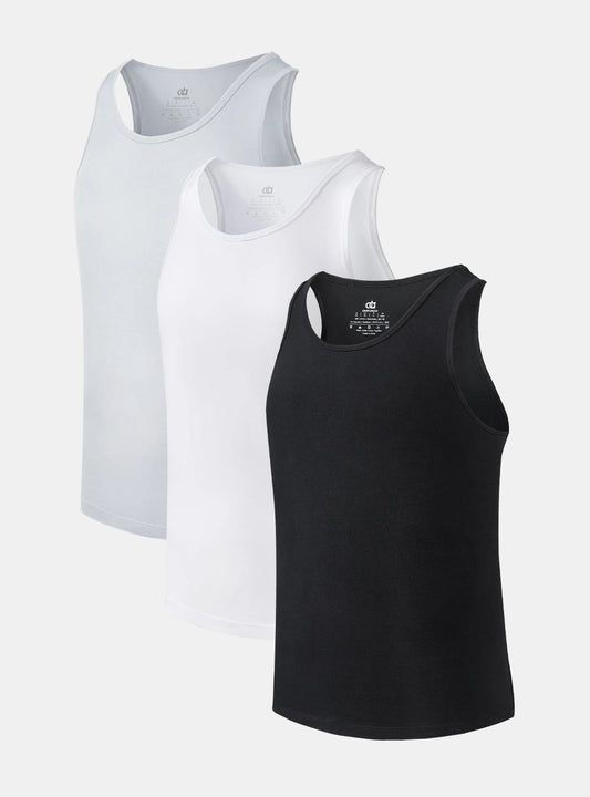 Bamboo Moisture Wicking Tanks (3-Pack)