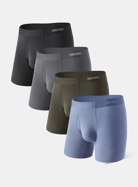 WAISTFREE™ Micro Modal Boxer Briefs 6.5'' (4-Pack)