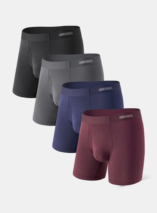 WaistFree™ Micro Modal Boxer Briefs 6.5'' (4-Pack)