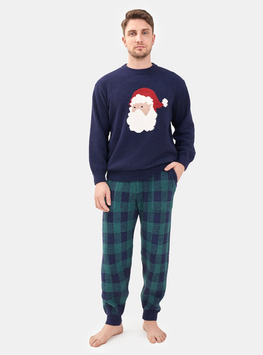 Plush Fleece Cozy Christmas Pajama Set
