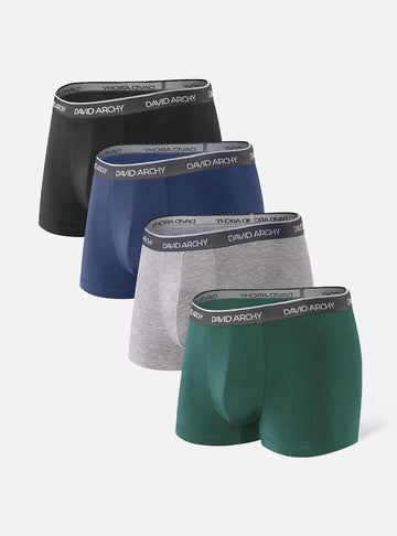 Bamboo Breathable Trunks 2.5" (4-Pack)