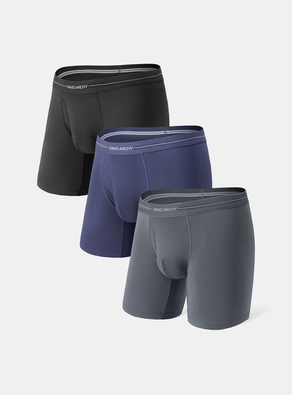 DAVID ARCHY Men's Underwear Ultra Soft Micro Modal Moisture