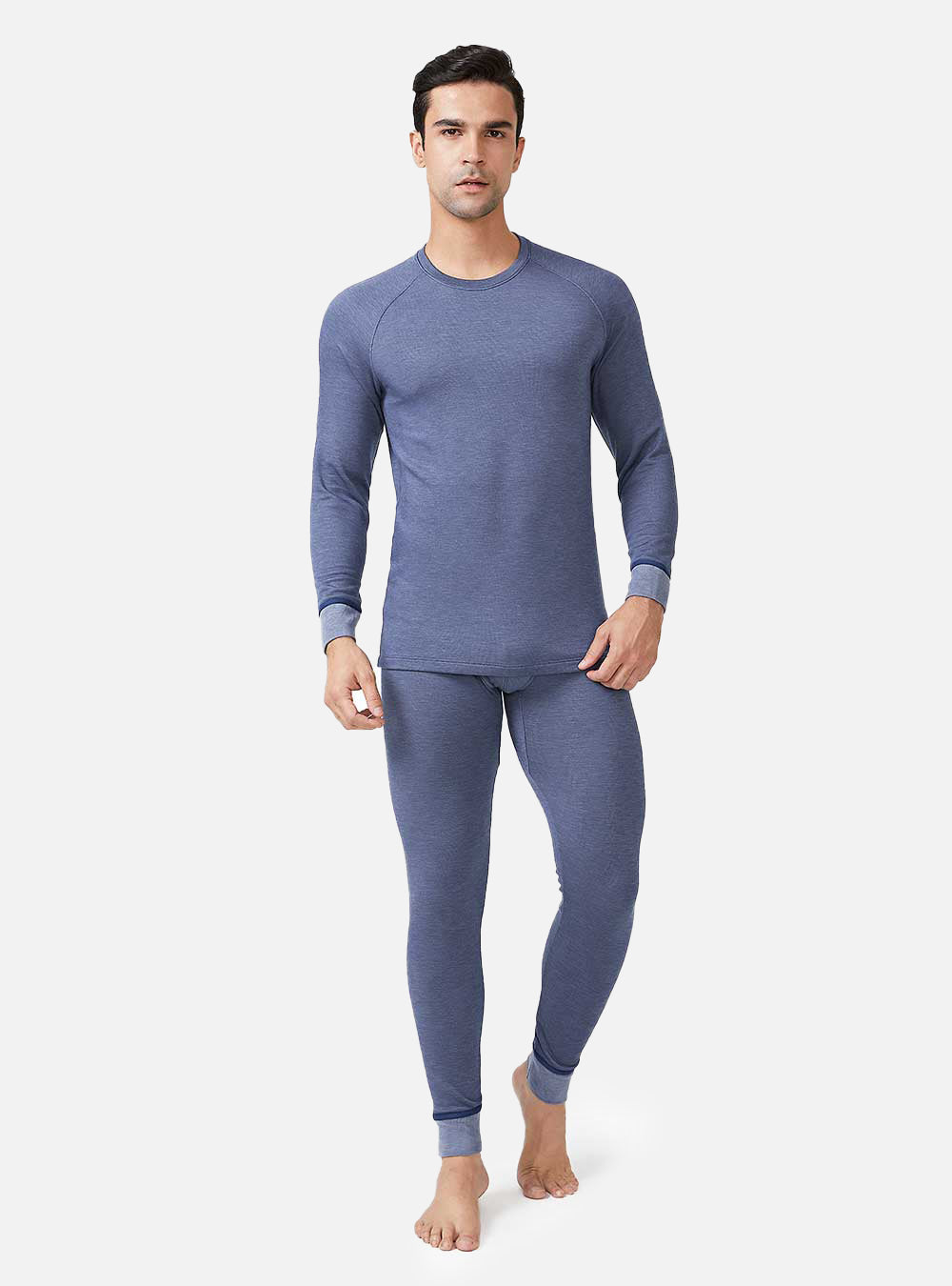 Chiccall Men's Thermal Underwear Pants, Warm Long Johns Leggings Base Layer  Bottoms Elephant Trunk Separation Leggings,,on Clearance