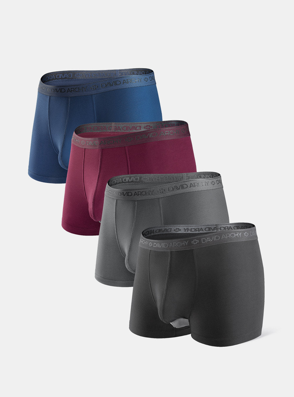 David Archy, Underwear & Socks, David Archy Dual Pouch Trunk Underwear 2  Pack
