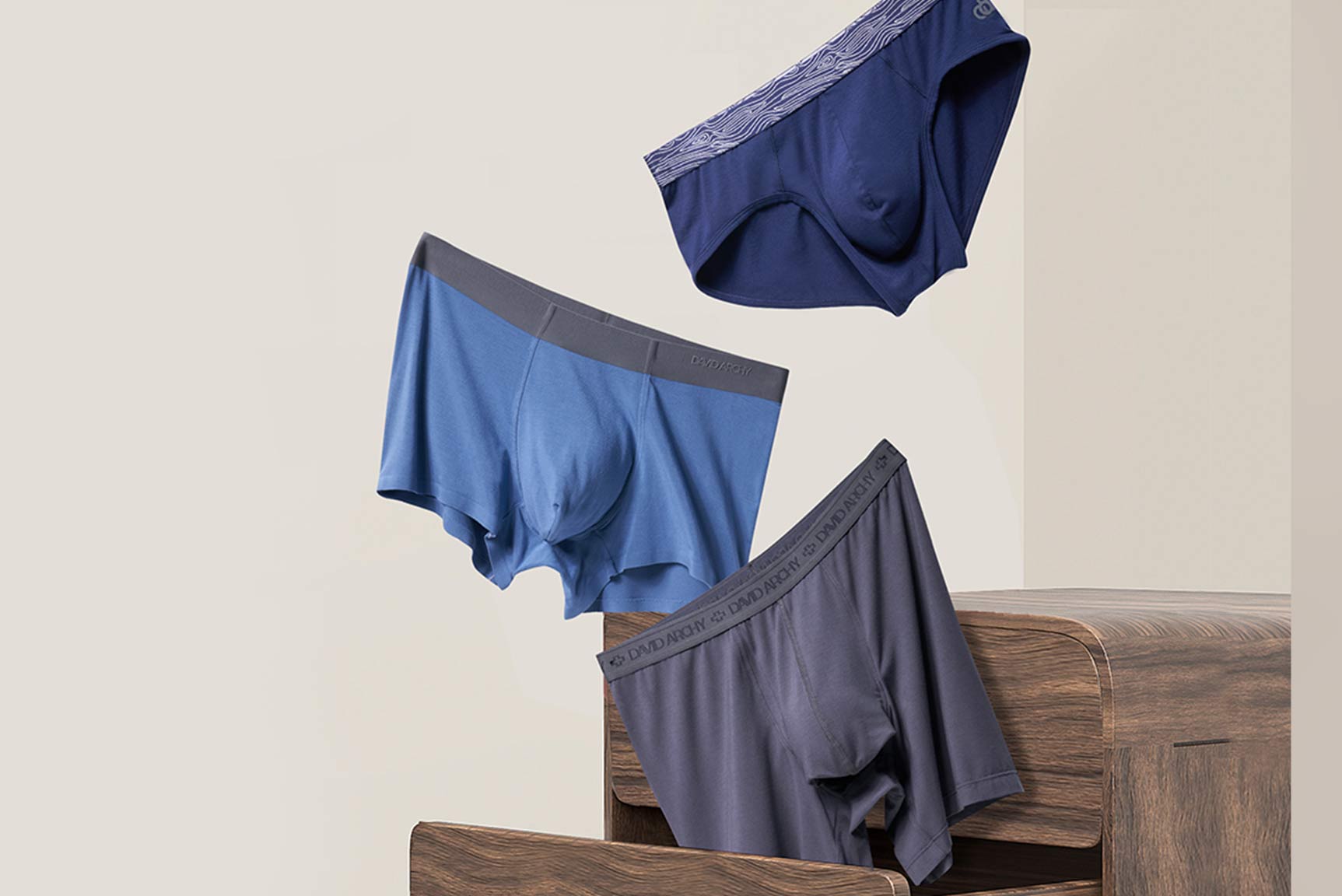 Men's Innerwear Brand DAVID ARCHY Ranked Top 10 Men's Underwear