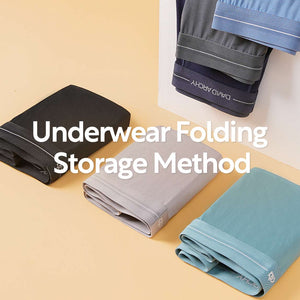 How to fold and store underwear?