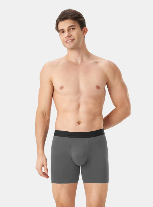 Bamboo Breezy Boxer Briefs 6.5" (4-Pack)