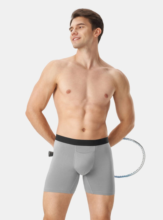 Bamboo Airflow Boxer Briefs 6.5" (4-Pack)