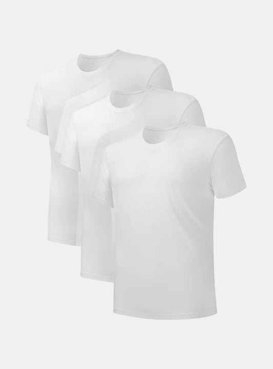 Micro Modal Crew Neck Undershirts (3-Pack)