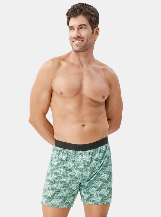 Bamboo Breathable Printed Boxers 6" (3-Pack)