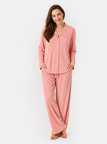 Cotton-Rayon Smooth Pajama Set