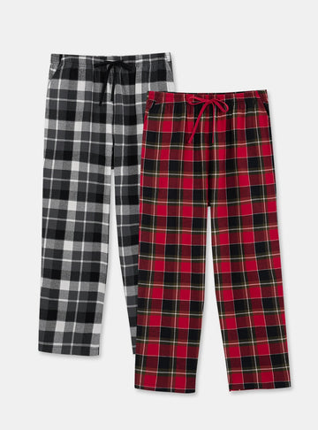 Flannel Cozy Sleep Pants (2-Pack)