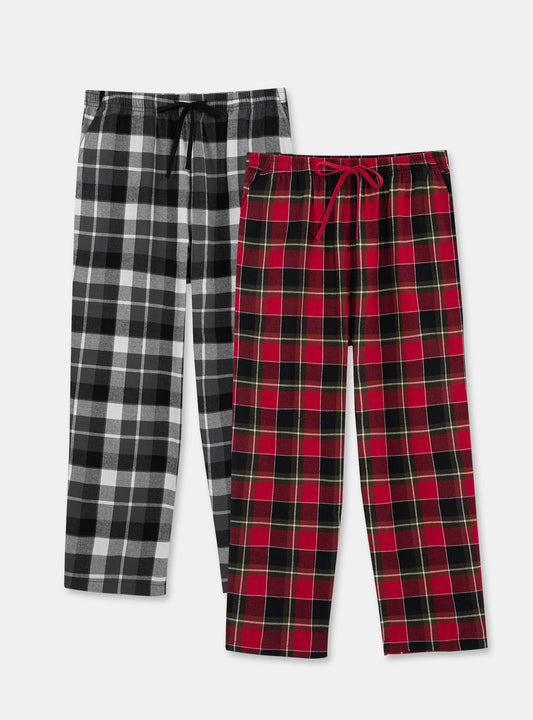 Flannel Cozy Sleep Pants (2-Pack)