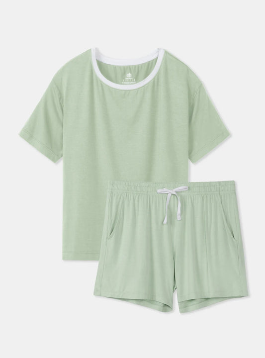 Women's Bamboo Soft Short Pajama Set