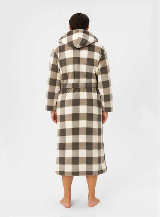 Hooded Fluffy Cozy Plush Robe