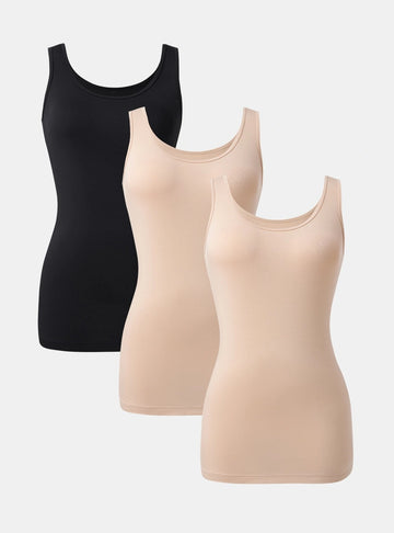 Cotton Soft Tanks (3-Pack)