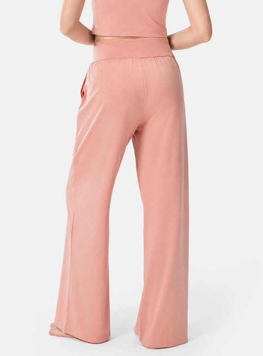 Cotton-Rayon Smooth Relaxed Lounge Pants