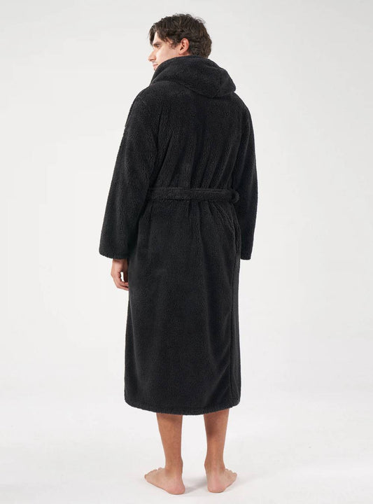 Hooded Fluffy Cozy Plush Robe
