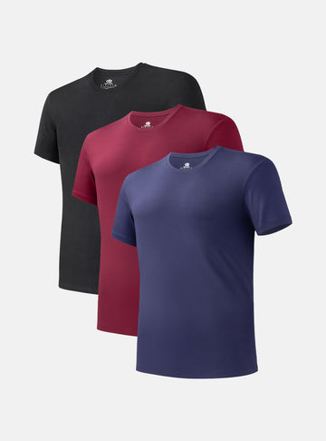 Bamboo Soft Crew Neck Undershirts (3-Pack)