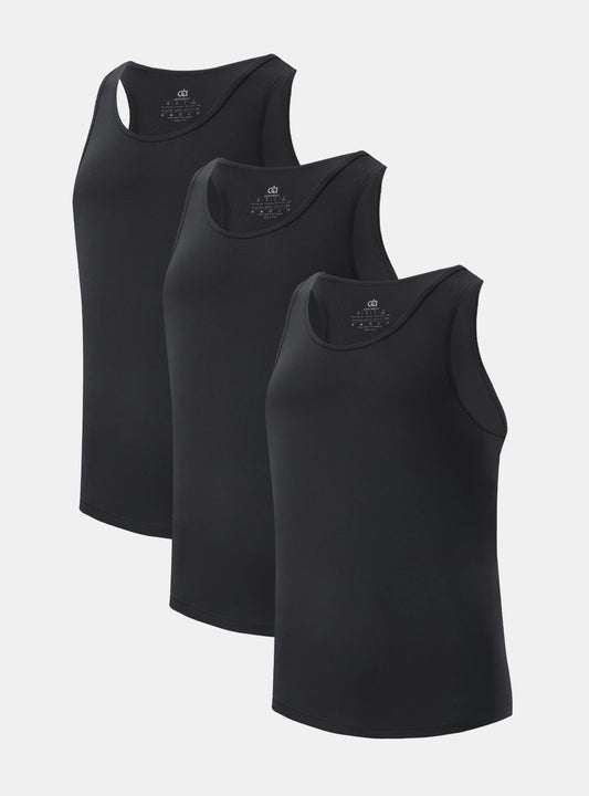 Quick Dry Silky-Soft Tanks (3-Pack)