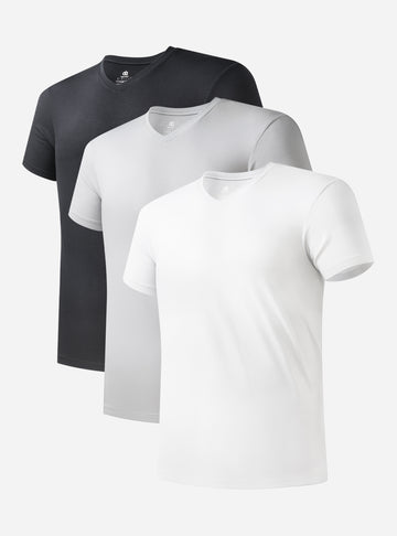 Bamboo V-Neck Undershirts (3-Pack)