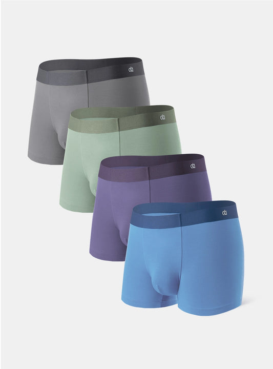 WaistFree™ Ultra-Soft Trunks 3.5'' (4-Pack)