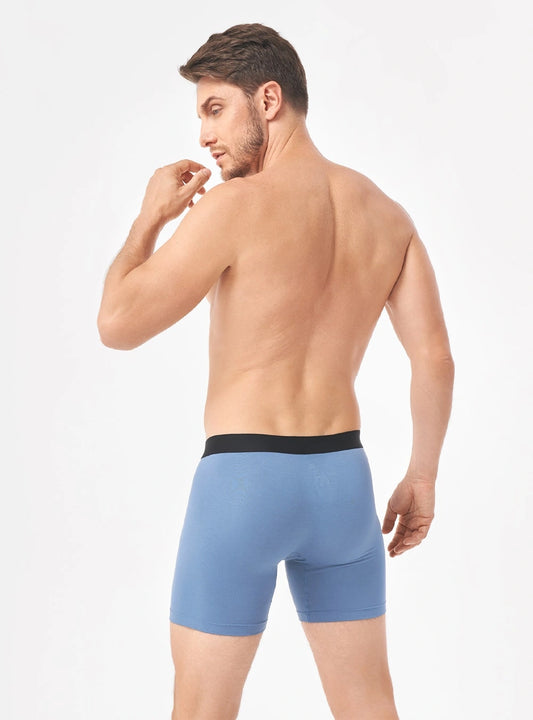 Bamboo Moisture Wicking Boxer Briefs 6.5'' (7-Pack)