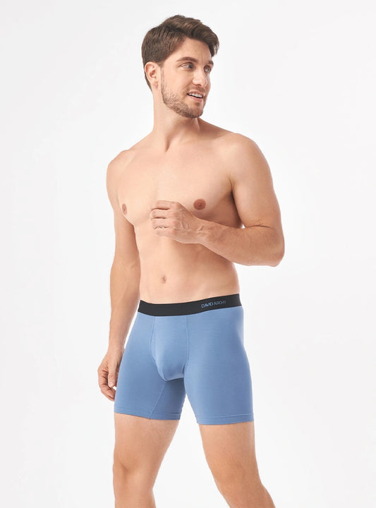 Bamboo Moisture Wicking Boxer Briefs 6.5'' (7-Pack)