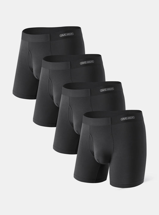 WaistFree™ Micro Modal Boxer Briefs 6.5'' (4-Pack)