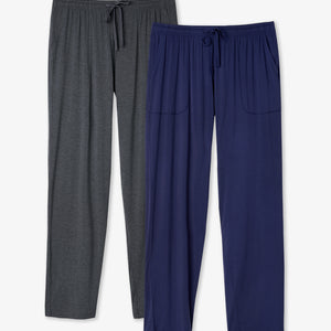 2 Packs Bamboo Rayon Sleep Pants