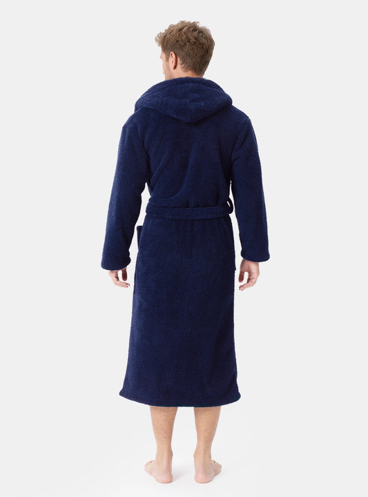 Hooded Fluffy Warm Plush Robe