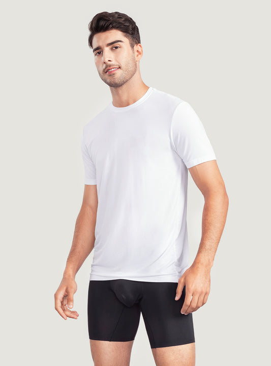 Micro Modal Crew Neck Undershirts (3-Pack)