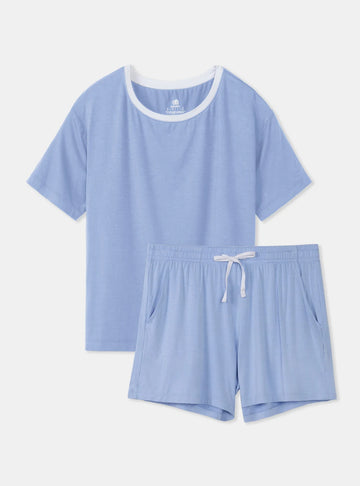 Women's Bamboo Soft Short Pajama Set