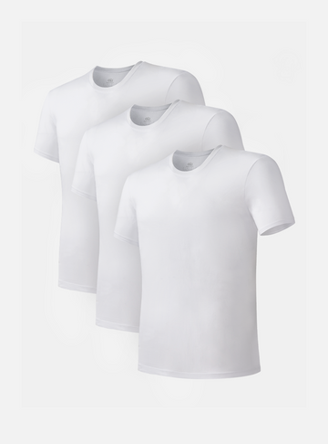 Cotton Crew Neck Undershirts (3-Pack)