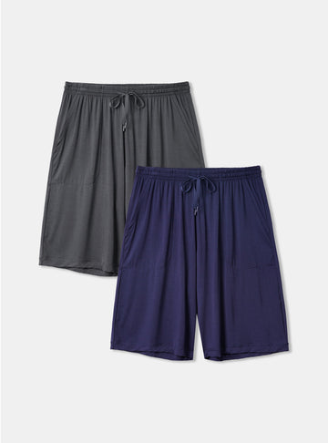 Bamboo Comfy Sleep Shorts (2-Pack)