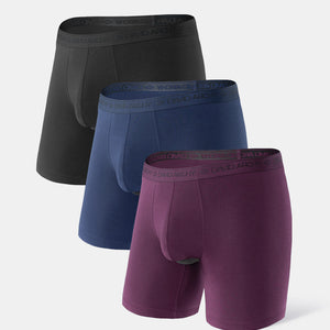 DAVID ARCHY Men's Dual Pouch Underwear Micro Modal Trunks - Import It All