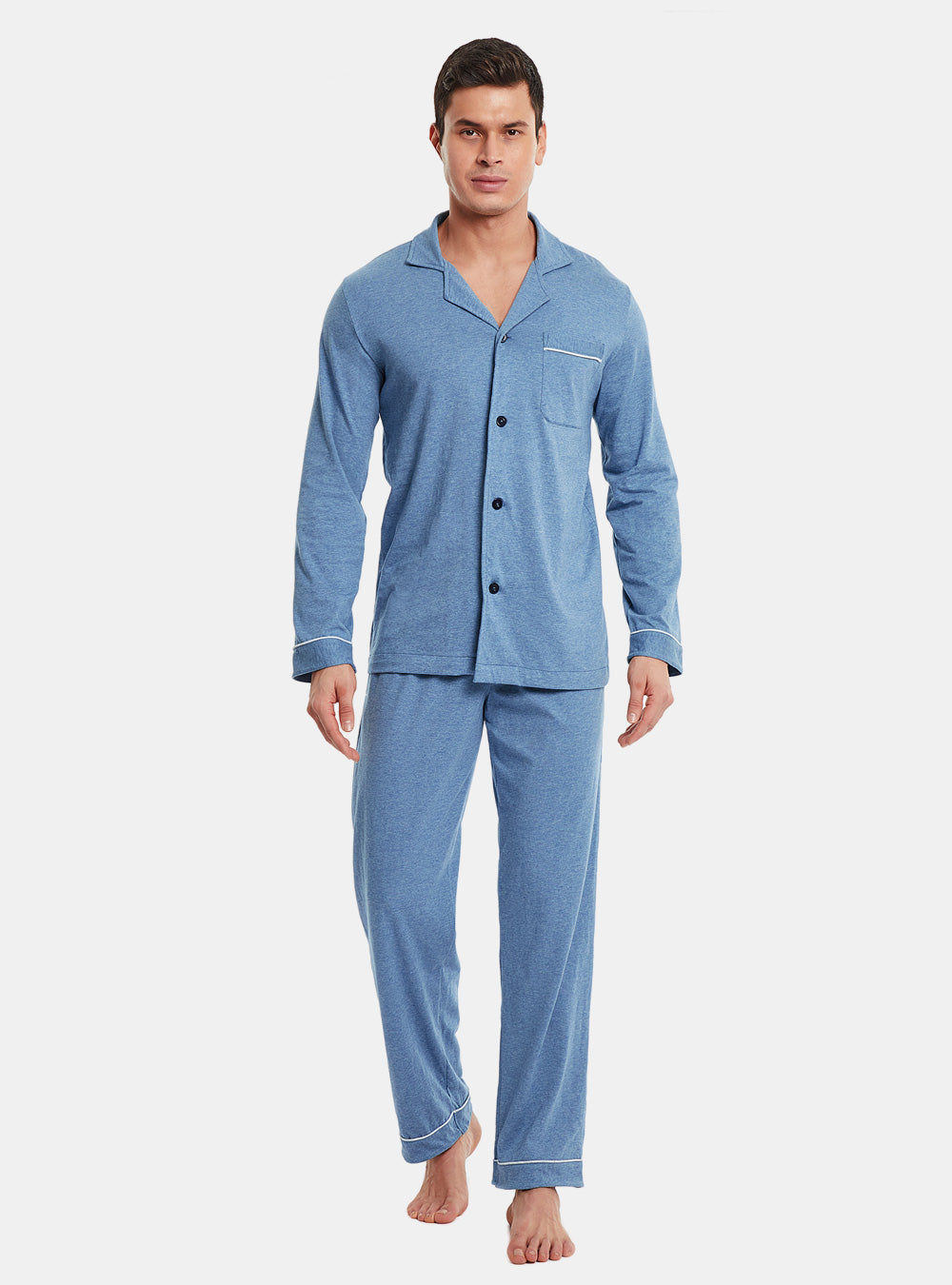 Button down pajamas sale