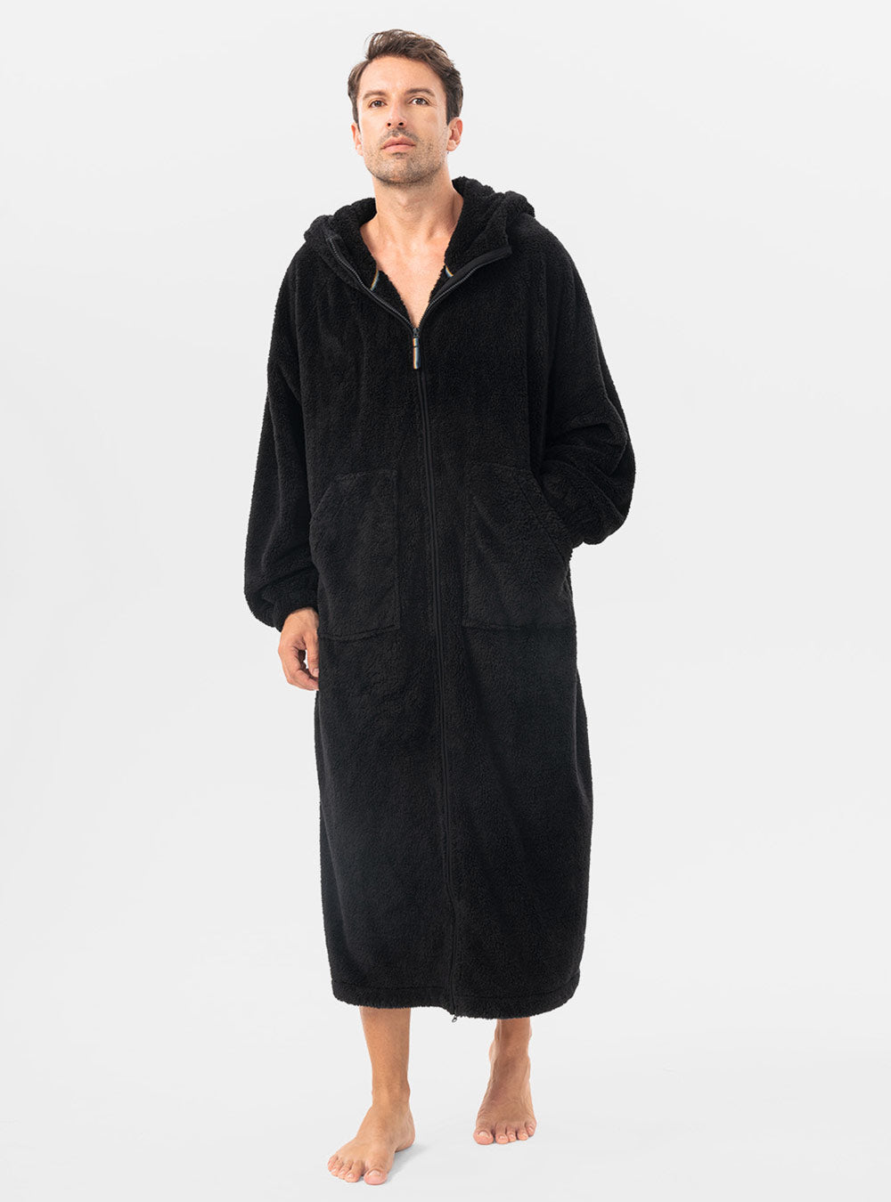 Men and Women Super Thick Winter Nightgown Extra Big Long Fluffy Bathrobe  Loungewear Sleepwear - AliExpress