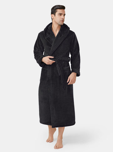 Hooded Soft Plush Robe