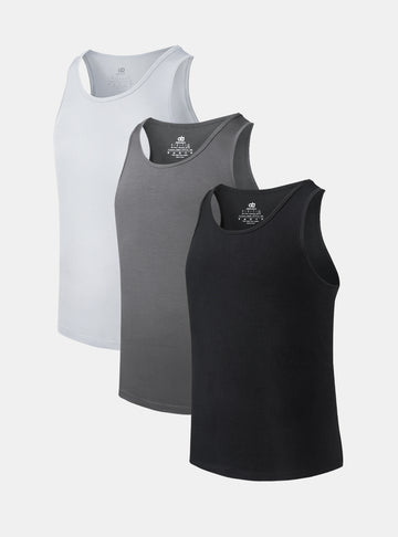 Bamboo Lightweight Tanks (3-Pack)