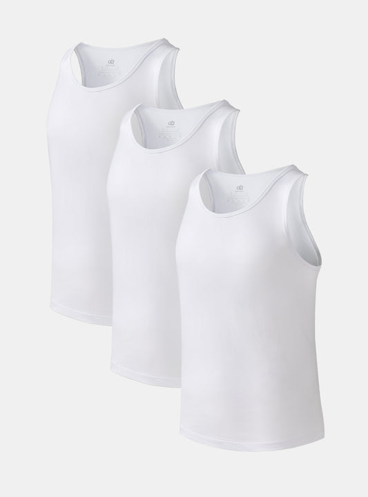 Bamboo Moisture Wicking Tanks (3-Pack)