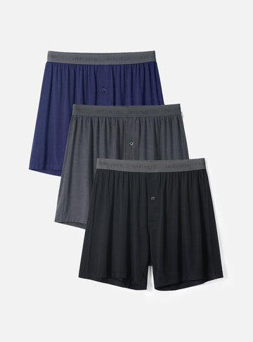 Bamboo Breathable Boxers 6" (3-Pack)