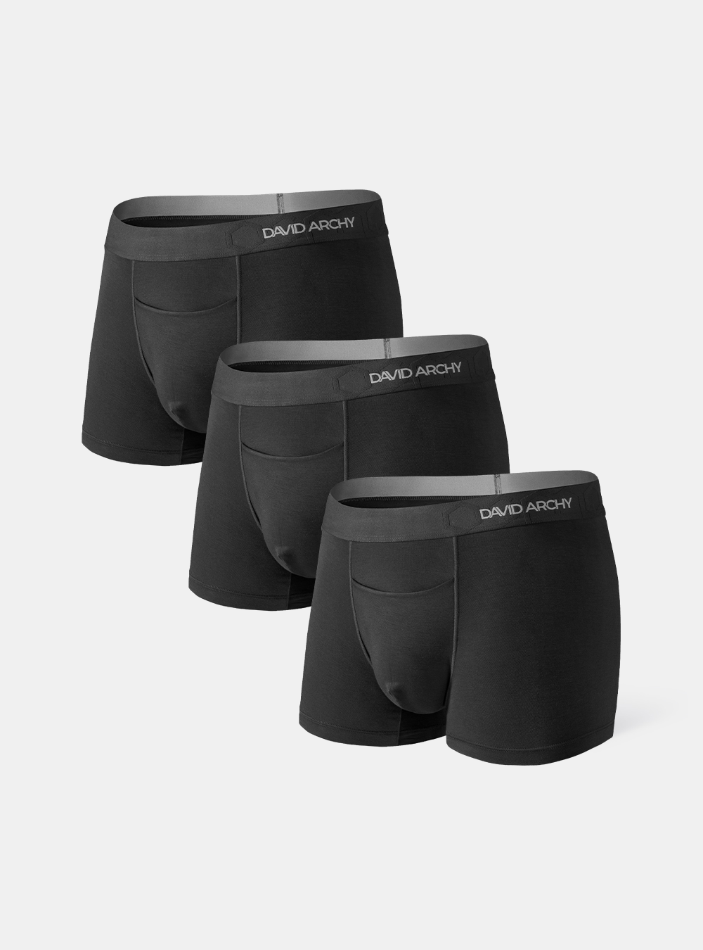 Buy DAVID ARCHYMen's Underwear Micro Modal Dual Pouch Trunks Support Ball  Pouch Bulge Enhancing Boxer Briefs for Men 3 or 4 Pack Online at  desertcartINDIA