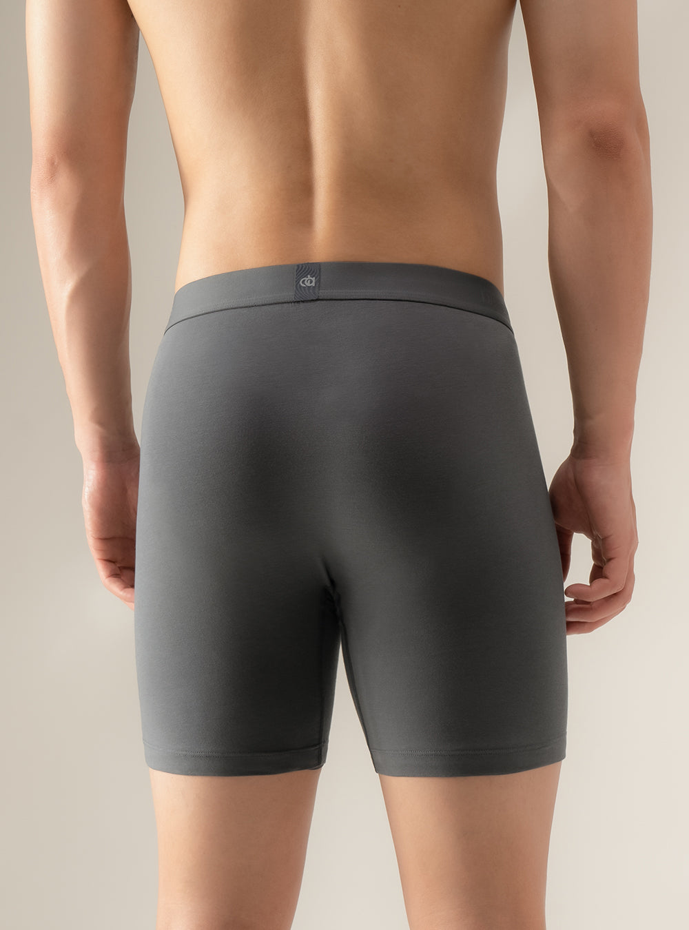 David Archy 3 Packs Super Soft Cotton Boxer Briefs Natural and Skin-Friendly  Men's Underwear