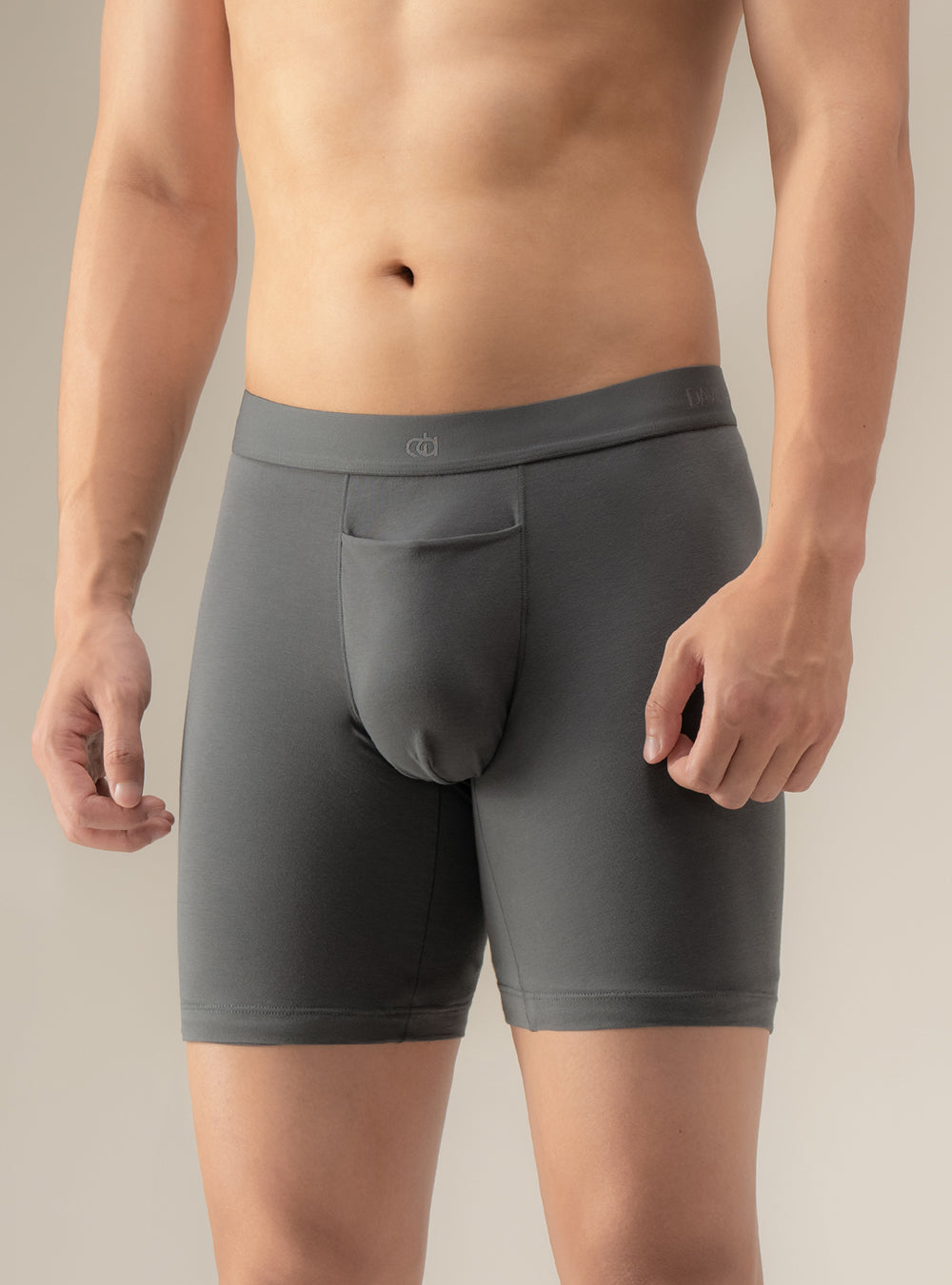 David Archy 3 Packs Super Soft Cotton Boxer Briefs Natural and  Skin-Friendly Men's Underwear