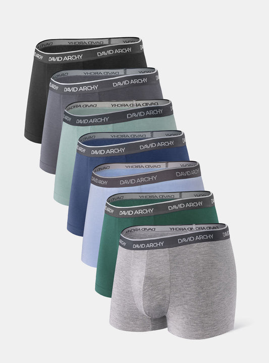 7 Packs Bamboo Rayon Trunks