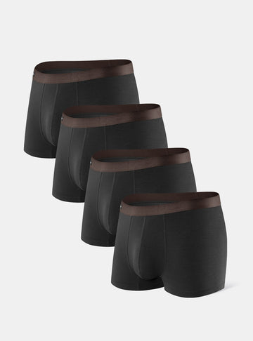 Bamboo Moisture Wicking Trunks 2.5" (4-Pack)